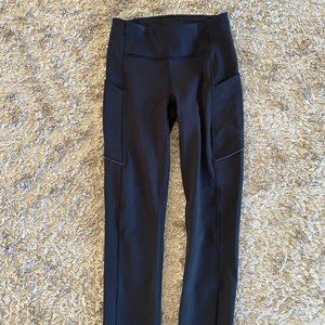 Black Lululemon Leggings with Pockets